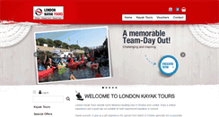 Desktop Screenshot of londonkayaktours.co.uk