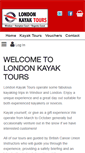 Mobile Screenshot of londonkayaktours.co.uk